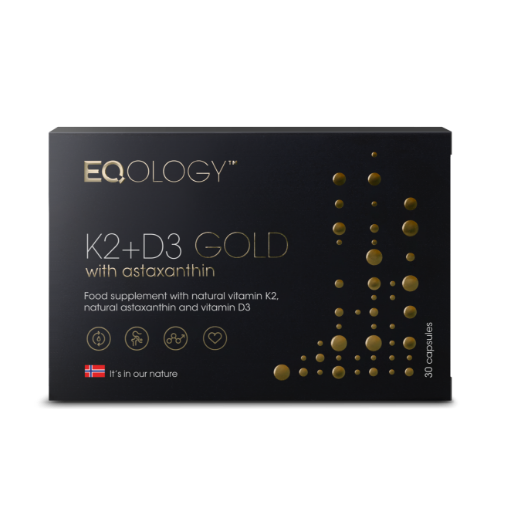 Eqology Vitamin K2 + D3 Gold
